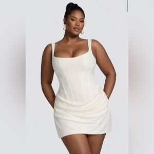 Elegant White Mini Dress